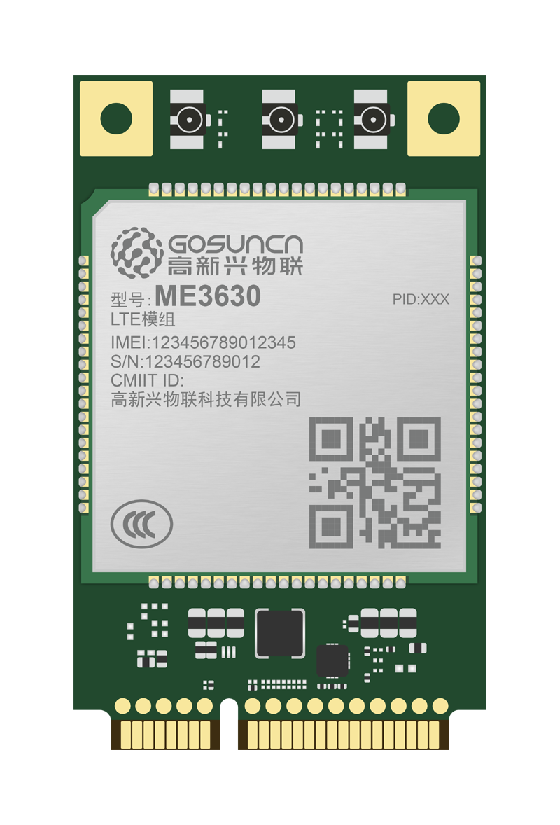ME3630-W-Mini PCIe 4G模組